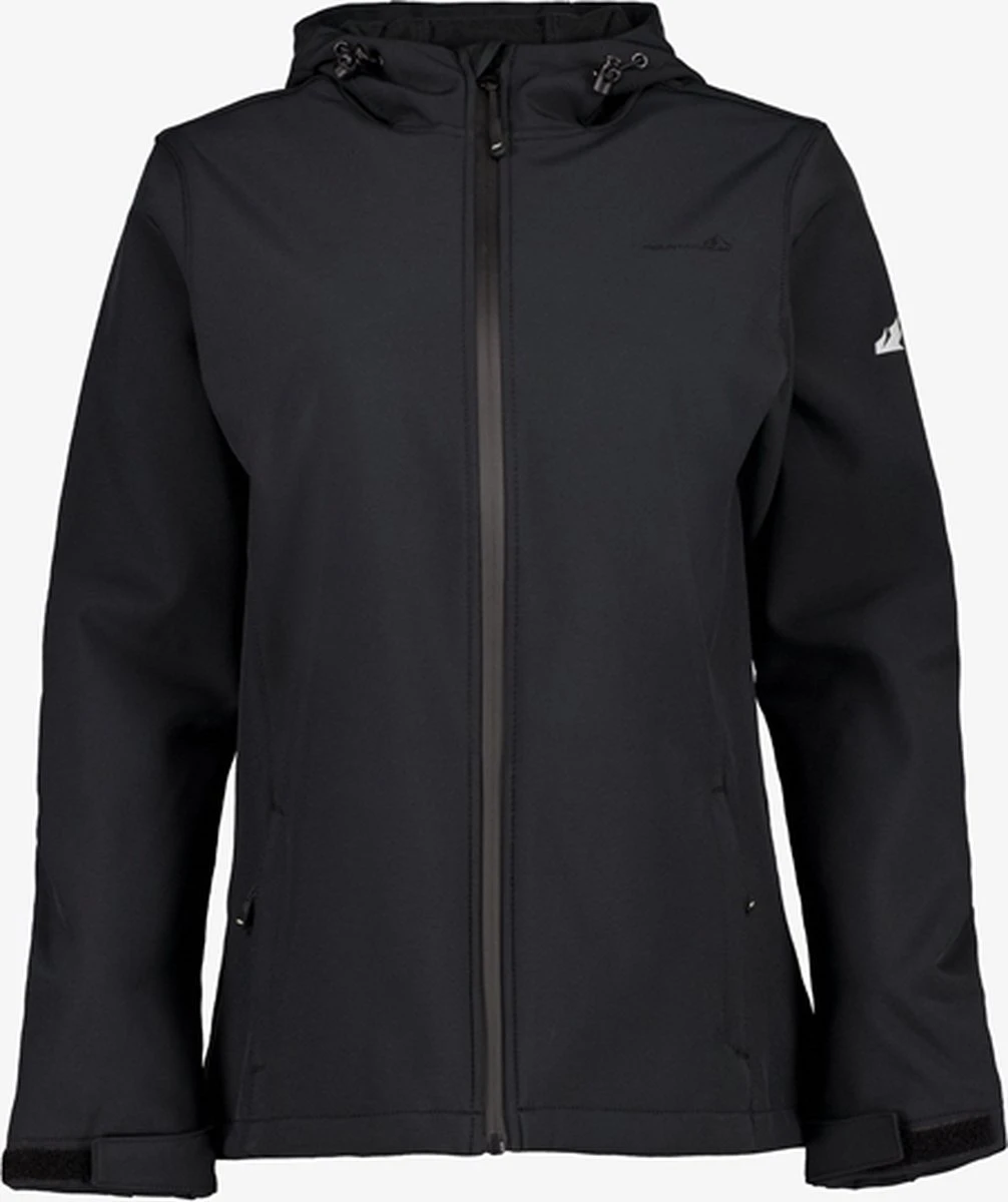 Mountain Peak Dames Softshell Jas Zwart - Maat XXL - Winddicht - Ademend Materiaal 1 Mountain Peak Dames Softshell Jas Zwart - Maat XXL - Winddicht - Ademend Materiaal
