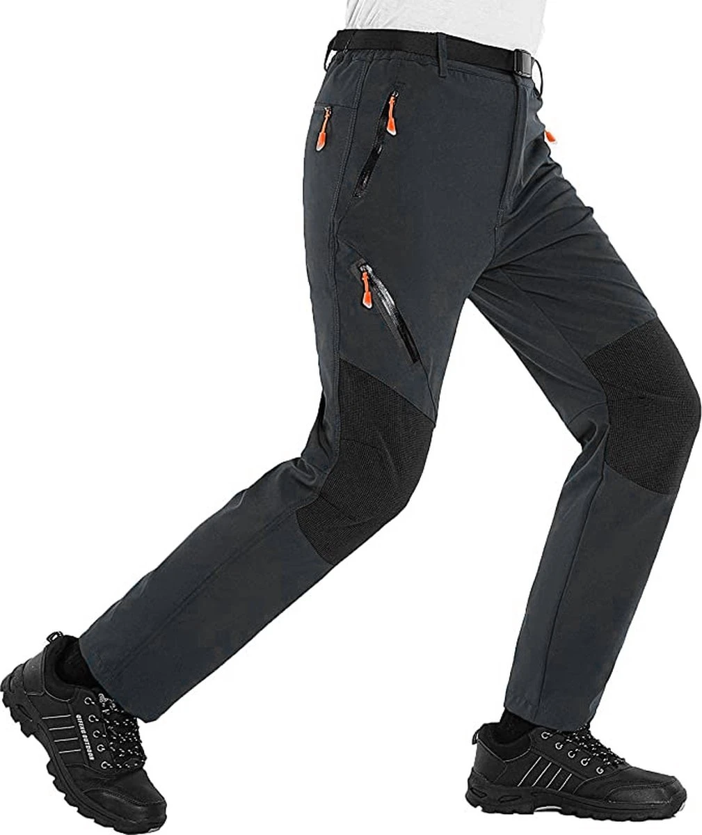 Merkloos Multifunctionele - Outdoor Broek - Inclusief Riem - Wandelbroek - Camping Broek - Trekking Trousers - Winddichte - Lichtgewicht - Ademende - Geschikt Voor Buitensport - Grijs / Zwart - 4XL 6 Merkloos Multifunctionele - Outdoor Broek - Inclusief Riem - Wandelbroek - Camping Broek - Trekking Trousers - Winddichte - Lichtgewicht - Ademende - Geschikt Voor Buitensport - Grijs / Zwart - 4XL - Afbeelding 6