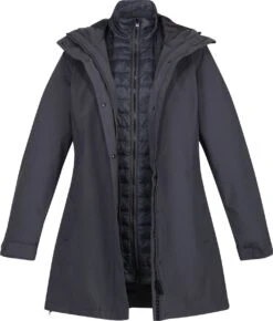 De Regatta Denbury Iii Wandeljas - Dames - 3-In-1 - Waterdicht - Donker Grijs -Fjallraven Winkel 1021x1200