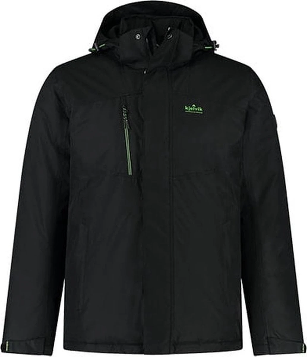 Kjelvik Heren Winterjas - Functionele Winterjas - Mano - Zwart - Maat 3XL 3 Kjelvik Heren Winterjas - Functionele Winterjas - Mano - Zwart - Maat 3XL - Afbeelding 3