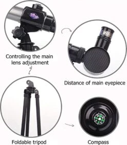 Sterrenkijker - 20 X 30 X 40 X - Stabiel Statief - Telescoop - Heldere Zoom - -Fjallraven Winkel 1047x1200 2