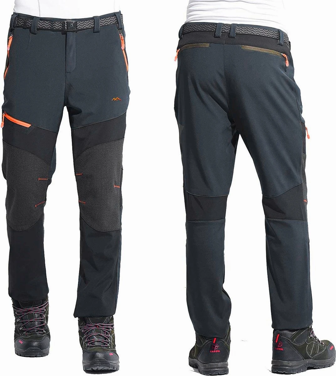 Merkloos Multifunctionele - Outdoor Broek - Inclusief Riem - Wandelbroek - Camping Broek - Trekking Trousers - Winddichte - Lichtgewicht - Ademende - Geschikt Voor Buitensport - Grijs / Zwart - 4XL 2 Merkloos Multifunctionele - Outdoor Broek - Inclusief Riem - Wandelbroek - Camping Broek - Trekking Trousers - Winddichte - Lichtgewicht - Ademende - Geschikt Voor Buitensport - Grijs / Zwart - 4XL - Afbeelding 2