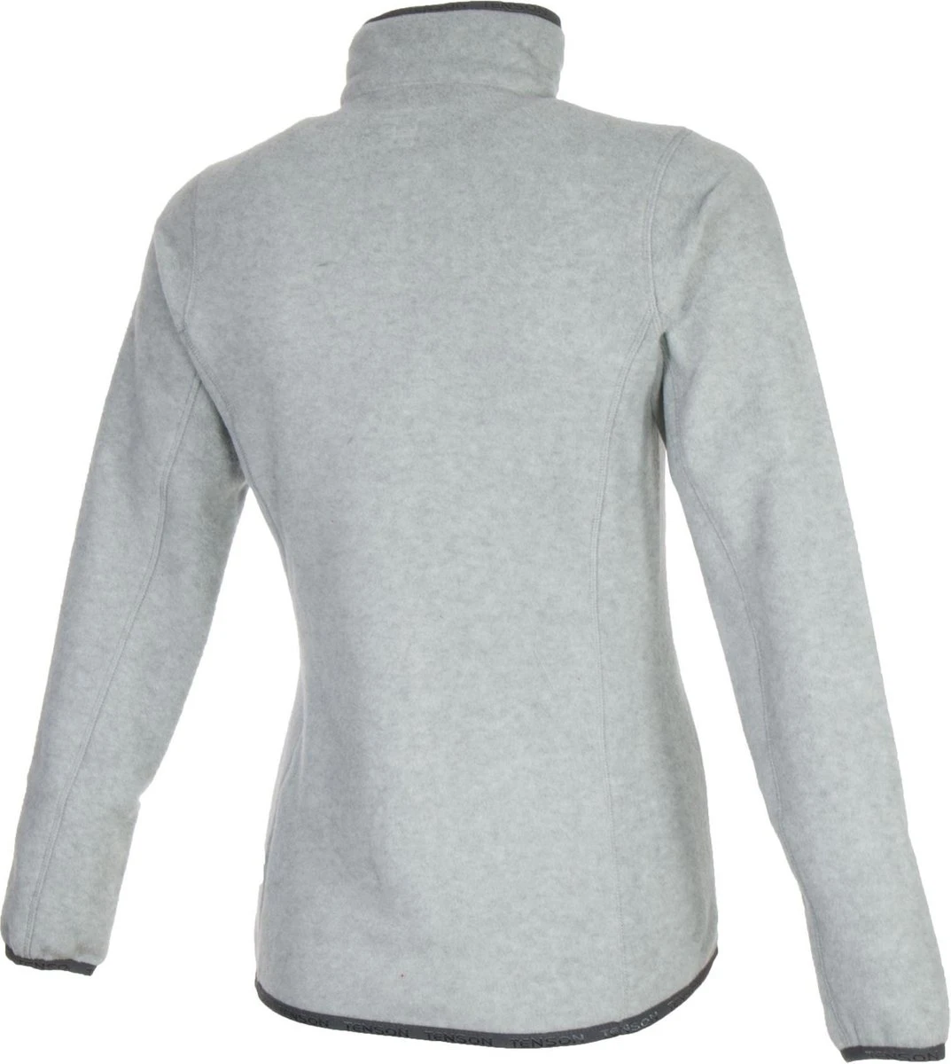 Tenson Malin Fleece Sportjas - Maat XL - Vrouwen - Grijs 5 Tenson Malin Fleece Sportjas - Maat XL - Vrouwen - Grijs - Afbeelding 5