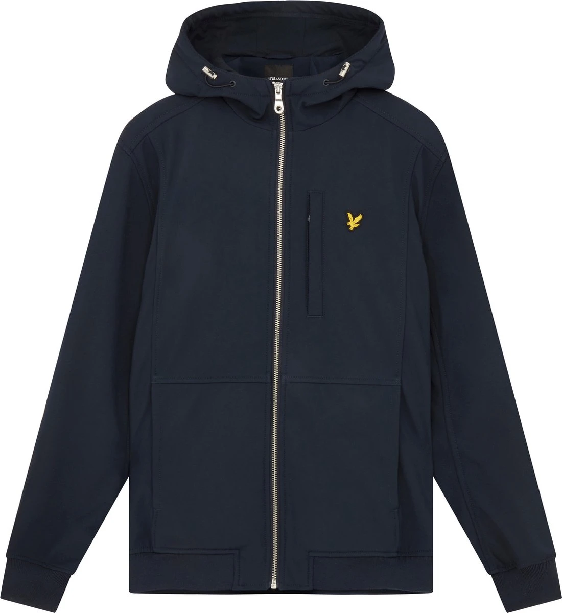 Lyle & Scott - Heren Outdoorjas Softshell Jacket - Blauw - Maat L 3 Lyle & Scott - Heren Outdoorjas Softshell Jacket - Blauw - Maat L - Afbeelding 3