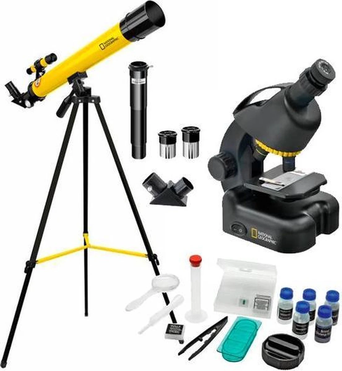 National Geographic Telescoop- En Microscoopset Voor Kinderen Incl. Accessoires 14 National Geographic Telescoop- En Microscoopset Voor Kinderen Incl. Accessoires - Afbeelding 14