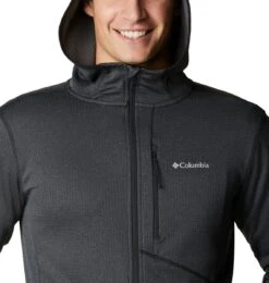 Columbia Park View Fleece Hoodie - Fleece Vest Heren - Black Heather - Maat L -Fjallraven Winkel 1142x1200 12