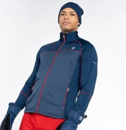 De Dare 2B Reformed Ii Core Stretch Fleece Met Volledige Rits - Heren - Sneldrogend - Stretch - Donker Blauw -Fjallraven Winkel 1162x1200