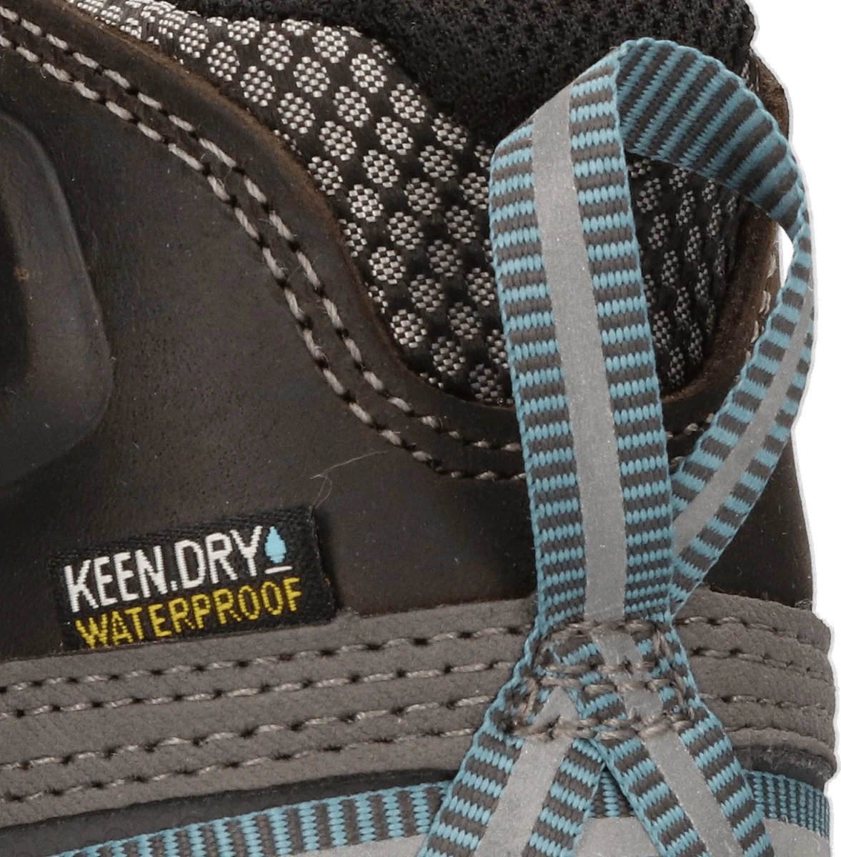Keen Targhee III Mid Dames Wandelschoenen Magnet/Atlantic Blue | Grijs | Leer | Maat 40 4 Keen Targhee III Mid Dames Wandelschoenen Magnet/Atlantic Blue | Grijs | Leer | Maat 40 - Afbeelding 4