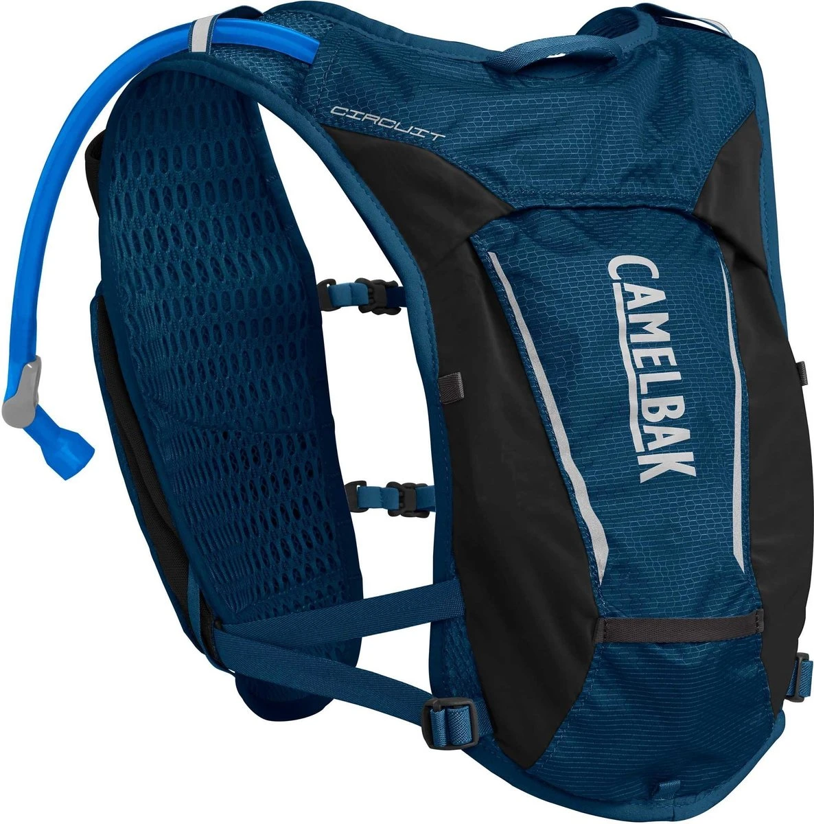 CamelBak Women's Circuit Vest - Drinkrugzak - 1,5 L / 3,5 L - Blauw / Zilver (Gibraltar Navy / Silver) 2 CamelBak Women's Circuit Vest - Drinkrugzak - 1,5 L / 3,5 L - Blauw / Zilver (Gibraltar Navy / Silver) - Afbeelding 2