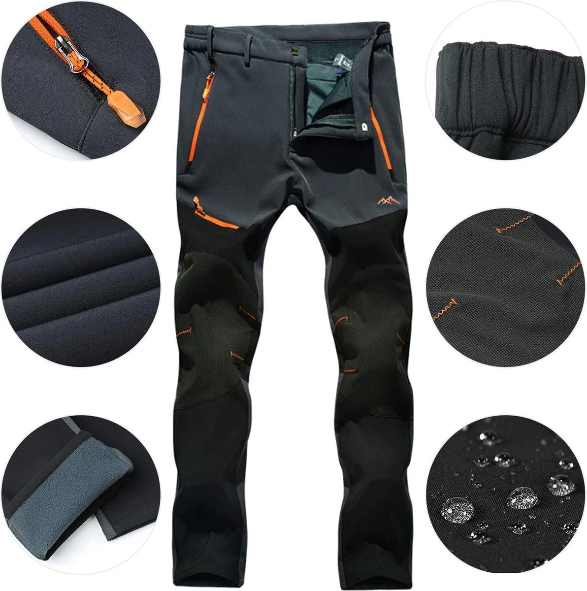 Merkloos Multifunctionele - Outdoor Broek - Inclusief Riem - Wandelbroek - Camping Broek - Trekking Trousers - Winddichte - Lichtgewicht - Ademende - Geschikt Voor Buitensport - Grijs / Zwart - 4XL 3 Merkloos Multifunctionele - Outdoor Broek - Inclusief Riem - Wandelbroek - Camping Broek - Trekking Trousers - Winddichte - Lichtgewicht - Ademende - Geschikt Voor Buitensport - Grijs / Zwart - 4XL - Afbeelding 3