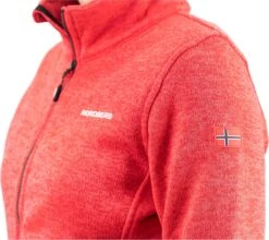 Nordberg Andrea Fleece Vest - Dames - Rood Melange - Maat XL 18 Nordberg Andrea Fleece Vest - Dames - Rood Melange - Maat XL -Fjallraven Winkel 1200x1070