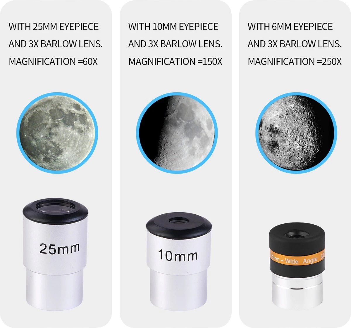 Merkloos Telescoop - 250x Vergroting - Sterrenkijker Beginners / Volwassenen / Gevorderden - Inclusief Gebruiksaanwijzing - Inclusief Statief En Draagtas - 50080 3 Merkloos Telescoop - 250x Vergroting - Sterrenkijker Beginners / Volwassenen / Gevorderden - Inclusief Gebruiksaanwijzing - Inclusief Statief En Draagtas - 50080 - Afbeelding 3