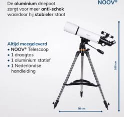 NOOV® - Telescoop – Sterrenkijker Volwassenen / Gevorderden – Sterrenkijker Kinderen – Extra Grote Lensopening 80mm –Rode Stipzoeker - Inclusief Anti-shock Statief & Stevige Draagtas 23 NOOV® - Telescoop – Sterrenkijker Volwassenen / Gevorderden – Sterrenkijker Kinderen – Extra Grote Lensopening 80mm –Rode Stipzoeker - Inclusief Anti-shock Statief & Stevige Draagtas -Fjallraven Winkel 1200x1126 2