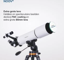 NOOV® - Telescoop – Sterrenkijker Volwassenen / Gevorderden – Sterrenkijker Kinderen – Extra Grote Lensopening 80mm –Rode Stipzoeker - Inclusief Anti-shock Statief & Stevige Draagtas 25 NOOV® - Telescoop – Sterrenkijker Volwassenen / Gevorderden – Sterrenkijker Kinderen – Extra Grote Lensopening 80mm –Rode Stipzoeker - Inclusief Anti-shock Statief & Stevige Draagtas -Fjallraven Winkel 1200x1129 2