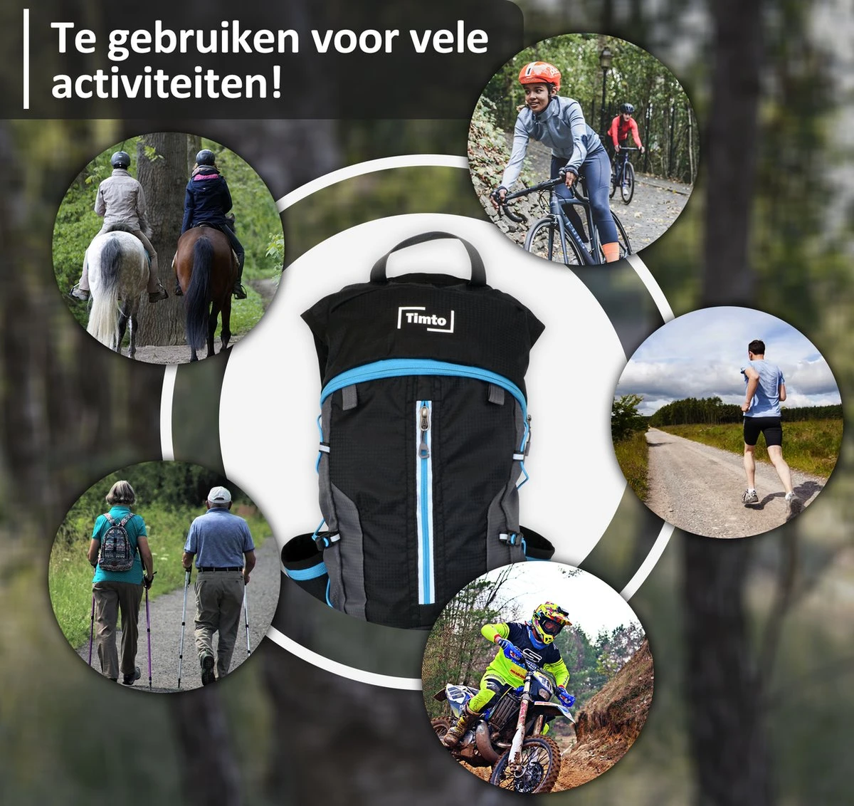 Timto Outdoor Rugzak - Blauw - Drinkrugzak - Sport Rugzak - Waterzak - Drinkzak - Camelbak - Sporttas - Hardloop Rugzak - Fietsen - Wandelen - Hardlopen - Hiking - Paardrijden - Drinkvest - Drinkrugzak Hardlopen - Sporten - Waterzak Rugzak 4 Timto Outdoor Rugzak - Blauw - Drinkrugzak - Sport Rugzak - Waterzak - Drinkzak - Camelbak - Sporttas - Hardloop Rugzak - Fietsen - Wandelen - Hardlopen - Hiking - Paardrijden - Drinkvest - Drinkrugzak Hardlopen - Sporten - Waterzak Rugzak - Afbeelding 4