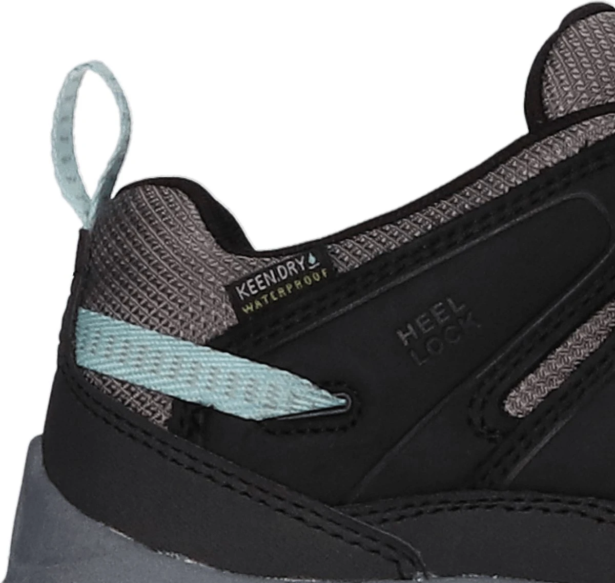 Keen Circadia Dames Wandelschoenen Black/Cloud Blue | Zwart | Leer | Maat 37 | K1026772 14 Keen Circadia Dames Wandelschoenen Black/Cloud Blue | Zwart | Leer | Maat 37 | K1026772 - Afbeelding 14