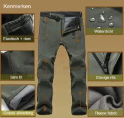 Hikr® Waterdichte Broek Heren - Regenbroek - Winddicht - Wandelbroek - Hiking Broek - Winterbroek - Herfst, Winter, Lente - Outdoor - Wandelen 17 Hikr® Waterdichte Broek Heren - Regenbroek - Winddicht - Wandelbroek - Hiking Broek - Winterbroek - Herfst, Winter, Lente - Outdoor - Wandelen -Fjallraven Winkel 1200x1147