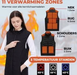 Basila® Elektrische Bodywarmer Met Powerbank - S/M - 11 Heating Zones - Tot 65°C - Thermo Kleding - Heated Vest - Elektrische Kleding - Thermo Vest - Verwarmde Vest - Verwarmde Bodywarmer -Fjallraven Winkel 1200x1164 1