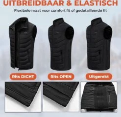 Basila® Elektrische Bodywarmer Met Powerbank - S/M - 11 Heating Zones - Tot 65°C - Thermo Kleding - Heated Vest - Elektrische Kleding - Thermo Vest - Verwarmde Vest - Verwarmde Bodywarmer -Fjallraven Winkel 1200x1164 2