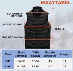 Basila® Elektrische Bodywarmer Met Powerbank - S/M - 11 Heating Zones - Tot 65°C - Thermo Kleding - Heated Vest - Elektrische Kleding - Thermo Vest - Verwarmde Vest - Verwarmde Bodywarmer -Fjallraven Winkel 1200x1164 3