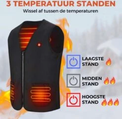 Basila® Verwarmde Bodywarmer Met 10.000 MAh Powerbank - Voor Motor/Ski/Kamperen/Vissen - Unisex - M -Fjallraven Winkel 1200x1164 7