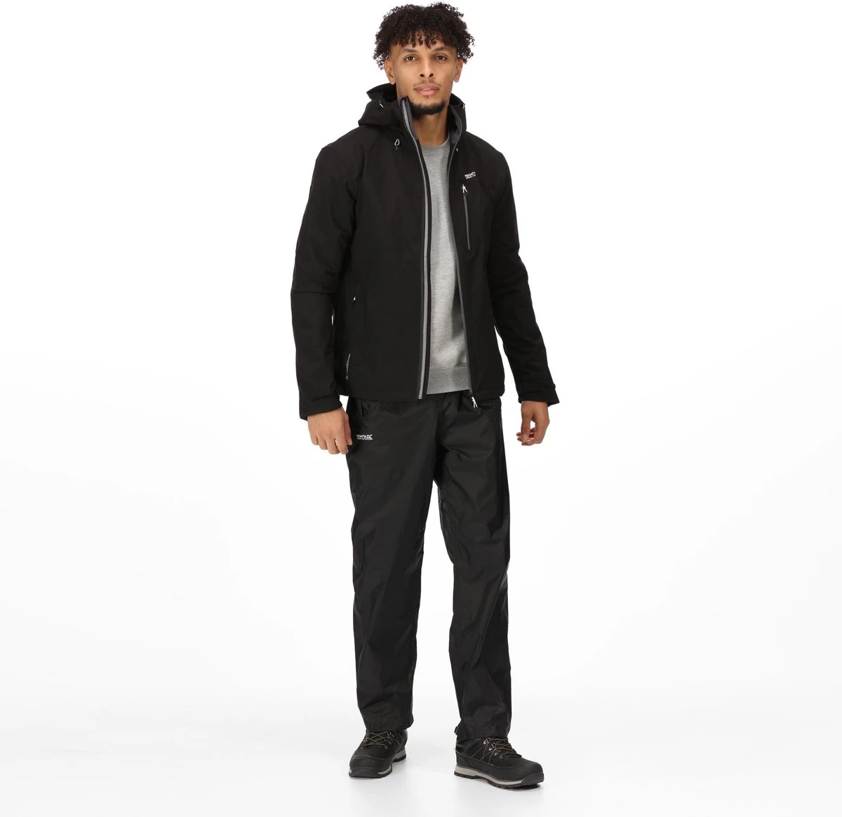 Regatta Pack-It Outdoorbroek - Regenbroek - Heren - XL - Zwart 8 Regatta Pack-It Outdoorbroek - Regenbroek - Heren - XL - Zwart - Afbeelding 8