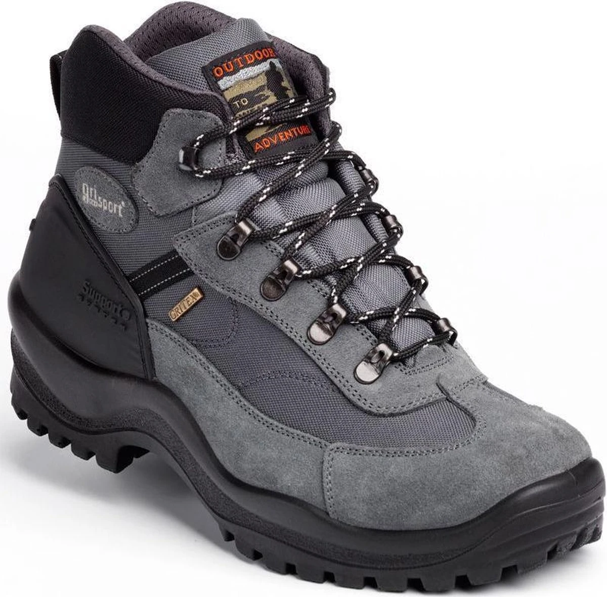 Grisport Torino Mid Wandelschoenen Unisex - Grey - Maat 44 11 Grisport Torino Mid Wandelschoenen Unisex - Grey - Maat 44 - Afbeelding 11