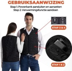 Basila® V-Hals Bodywarmer Met Powerbank - L - 8 Zones - Tot 60 °C - Thermo Kleding - Heated Vest - Elektrische Kleding - Thermo Vest - Verwarmde Vest - Verwarmde Kleding -Fjallraven Winkel 1200x1182 2