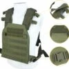 LiberTac Plate Carrier Groen - Tactical Vest - MOLLE - Voor Ballistische En Kogelwerende Platen.