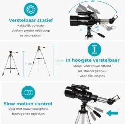 Vultus Telescoop - 200x Vergroting - Sterrenkijker Volwassenen / Gevorderden - Inclusief Statief En Draagtas - Vultus - 40070 -Fjallraven Winkel 1200x1195 1