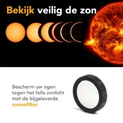 RP® Telescoop 375x Zoom Incl 4 Lenzen En Filterset - Sterrenkijker Volwassenen / Gevorderden - Verstelbaar Statief - Afstandsbediening, Planisfeer, Leerboek En Smartphone Adapter + Poster - CARBON -Fjallraven Winkel 1200x1198 2