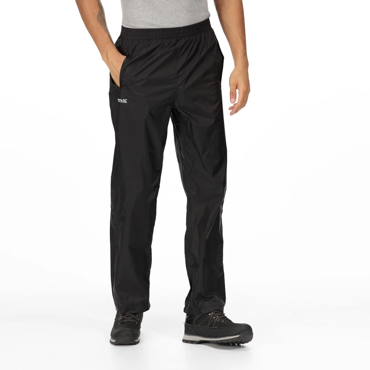 Regatta Pack-It Outdoorbroek - Regenbroek - Heren - XL - Zwart 3 Regatta Pack-It Outdoorbroek - Regenbroek - Heren - XL - Zwart - Afbeelding 3