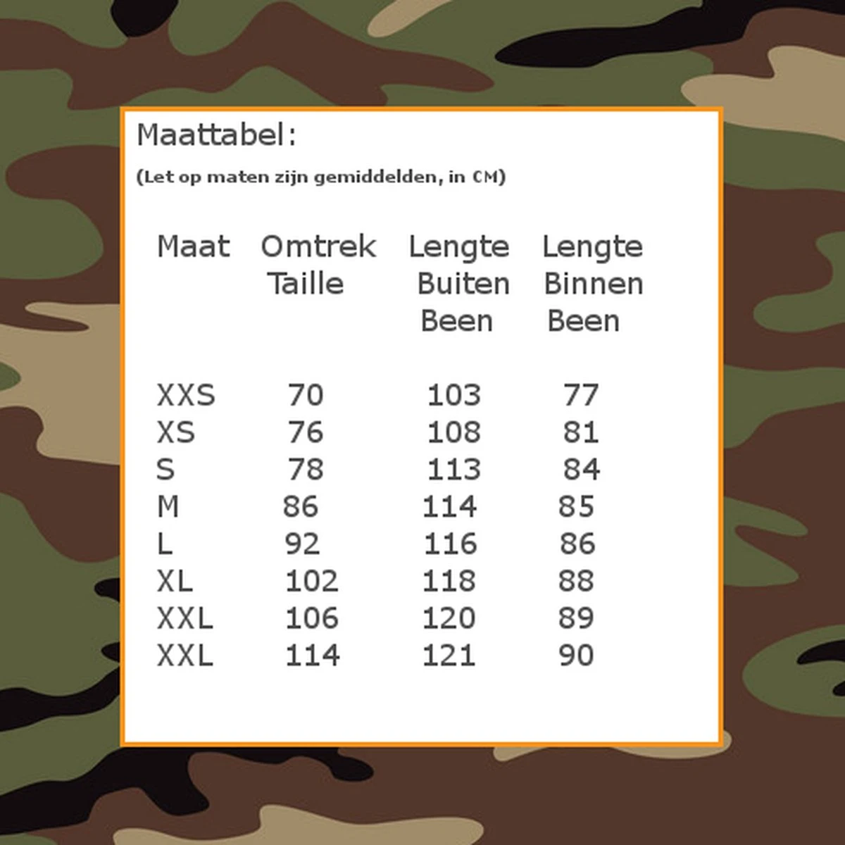 BDU Legerbroek Woodland Camouflage - Maat M 4 BDU Legerbroek Woodland Camouflage - Maat M - Afbeelding 4