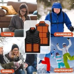 Basila® Elektrische Bodywarmer Met Powerbank - S/M - 11 Heating Zones - Tot 65°C - Thermo Kleding - Heated Vest - Elektrische Kleding - Thermo Vest - Verwarmde Vest - Verwarmde Bodywarmer -Fjallraven Winkel 1200x1200 114