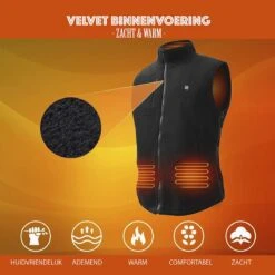 KIMO DIRECT Verwarmde Bodywarmer Met 10.000 MAh Powerbank - Fleece Vest - Verstelbare Maten - Unisex 11 KIMO DIRECT Verwarmde Bodywarmer Met 10.000 MAh Powerbank - Fleece Vest - Verstelbare Maten - Unisex -Fjallraven Winkel 1200x1200 126