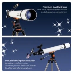AYOO® Telescoop - Sterrenkijker - Telescoop - 210x Zoom - Volledige Set - Smartphone Houder - Verstelbaar Statief - Draagtas - 70/700mm -Fjallraven Winkel 1200x1200 149