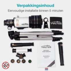Vultus Telescoop - 150x Vergroting - Sterrenkijker Voor Kinderen/Beginners En Volwassenen - Inclusief Statief En Draagtas - Vultus 30070 - Wit 14 Vultus Telescoop - 150x Vergroting - Sterrenkijker Voor Kinderen/Beginners En Volwassenen - Inclusief Statief En Draagtas - Vultus 30070 - Wit -Fjallraven Winkel 1200x1200 164