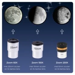 AYOO® Telescoop - Sterrenkijker - 250X Zoom - Volledige Set - Smartphone Houder - Verstelbaar Statief - Draagtas - 80/500mm -Fjallraven Winkel 1200x1200 182