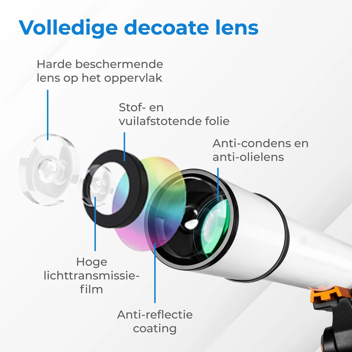 Nuvance - Telescoop - 375x Vergroting - Sterrenkijker Volwassenen / Kinderen - Inclusief Statief En Draagtas - Astronomie En Sterrenkunde - Nachtkijker 8 Nuvance - Telescoop - 375x Vergroting - Sterrenkijker Volwassenen / Kinderen - Inclusief Statief En Draagtas - Astronomie En Sterrenkunde - Nachtkijker - Afbeelding 8