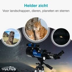Vultus Telescoop - 150x Vergroting - Sterrenkijker Voor Kinderen/Beginners En Volwassenen - Inclusief Statief En Draagtas - Vultus 30070 - Blauw 9 Vultus Telescoop - 150x Vergroting - Sterrenkijker Voor Kinderen/Beginners En Volwassenen - Inclusief Statief En Draagtas - Vultus 30070 - Blauw -Fjallraven Winkel 1200x1200 202