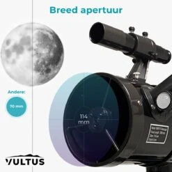 Vultus Telescoop - 500x Vergroting - Sterrenkijker Volwassenen / Gevorderden - Inclusief Statief En Maanfilter - Vultus - 1000114EQ -Fjallraven Winkel 1200x1200 266