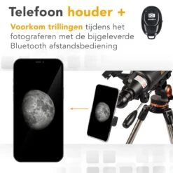 RP® Telescoop 375x Zoom Incl 4 Lenzen En Filterset - Sterrenkijker Volwassenen / Gevorderden - Verstelbaar Statief - Afstandsbediening, Planisfeer, Leerboek En Smartphone Adapter + Poster - CARBON -Fjallraven Winkel 1200x1200 277