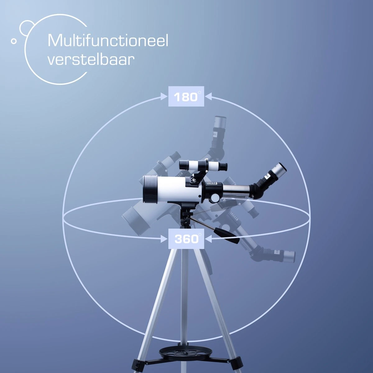 Velorr. Telescope - 200x Zoom - 70/400MM - Telescoop Voor Kinderen Volwassenen - Sterrenkijker - Telescopen - Nachtkijker - Nu Tijdelijk GRATIS Verrekijker & Luxe Travel Bag 5 Velorr. Telescope - 200x Zoom - 70/400MM - Telescoop Voor Kinderen Volwassenen - Sterrenkijker - Telescopen - Nachtkijker - Nu Tijdelijk GRATIS Verrekijker & Luxe Travel Bag - Afbeelding 5