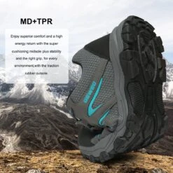 Geweo Wandelschoenen Unisex - Outdoorschoenen - Outdoor Antislip - Waterdicht En Ademend - Extra Comfort - Kerstmis - Kerstfeest - Christmas Gift - Grijs - Maat 39 -Fjallraven Winkel 1200x1200 331