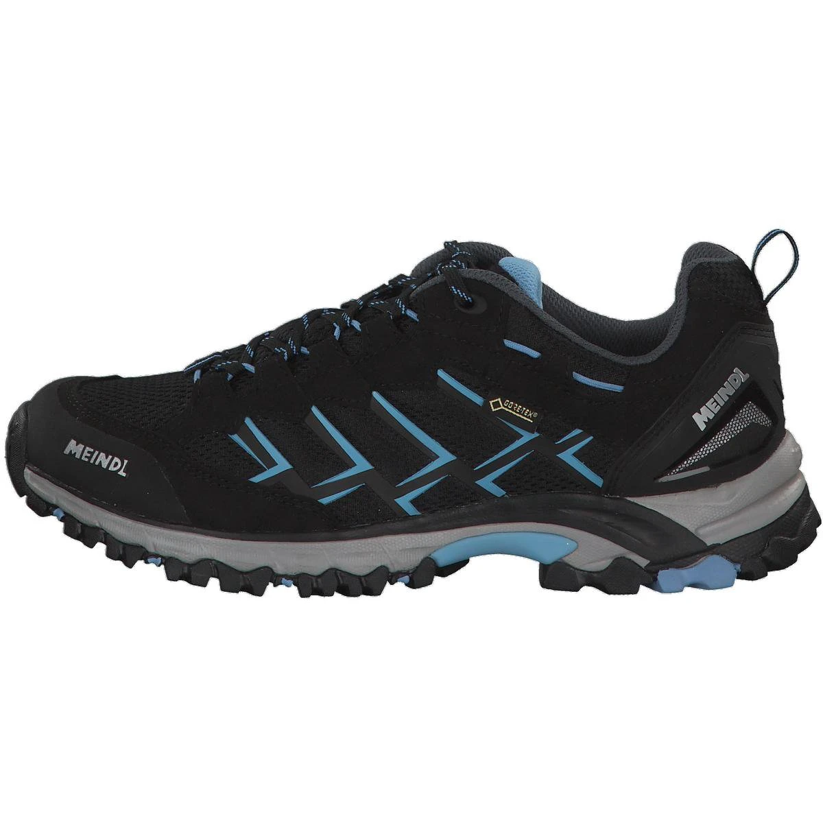 Meindl Caribe Gtx Gore-Tex Wandelschoenen Dames - Zwart / Azuurblauw | Maat: 40 8 Meindl Caribe Gtx Gore-Tex Wandelschoenen Dames - Zwart / Azuurblauw | Maat: 40 - Afbeelding 8
