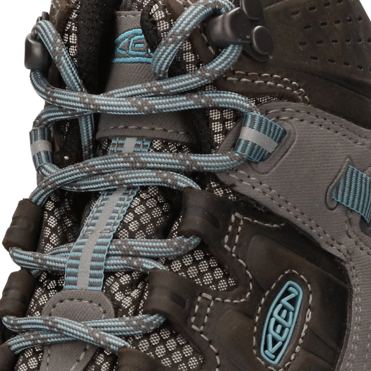 Keen Targhee III Mid Dames Wandelschoenen Magnet/Atlantic Blue | Grijs | Leer | Maat 40 7 Keen Targhee III Mid Dames Wandelschoenen Magnet/Atlantic Blue | Grijs | Leer | Maat 40 - Afbeelding 7