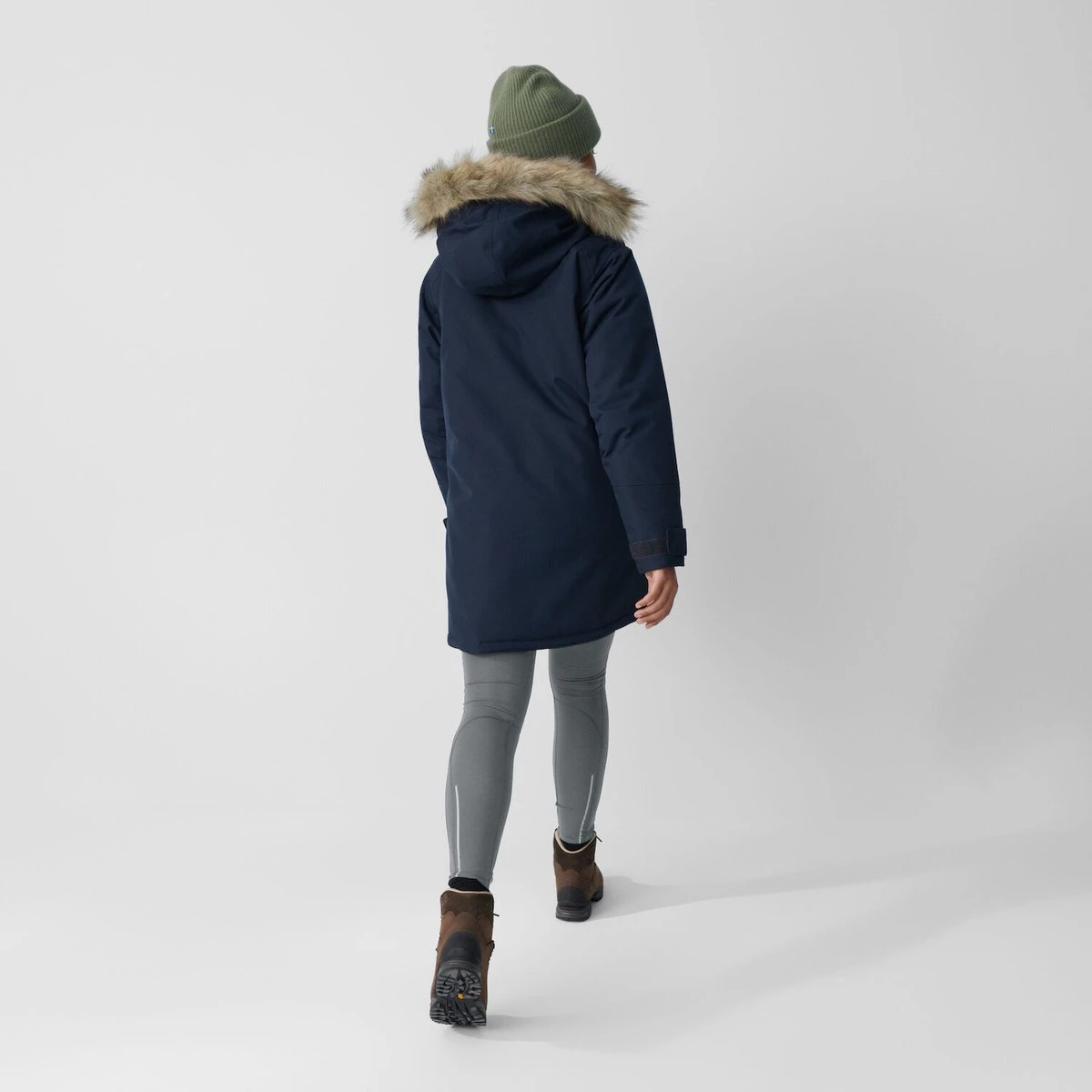 Fjallraven Nuuk Parka W Dames Outdoorjas - Maat L 4 Fjallraven Nuuk Parka W Dames Outdoorjas - Maat L - Afbeelding 4
