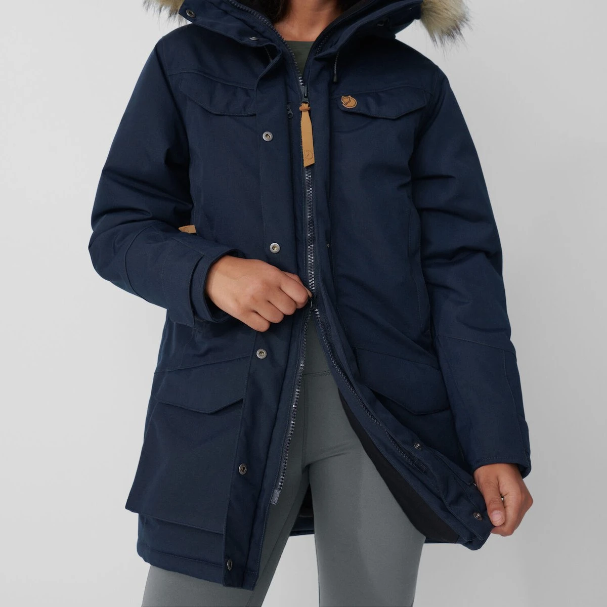Fjallraven Nuuk Parka W Dames Outdoorjas - Maat L 7 Fjallraven Nuuk Parka W Dames Outdoorjas - Maat L - Afbeelding 7
