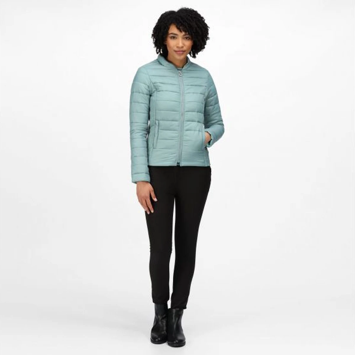 De Regatta Kylar Baffle Jas - Outdoorjas - Dames - Geïsoleerd - Waterafstotend - Klimop Groen 3 De Regatta Kylar Baffle Jas - Outdoorjas - Dames - Geïsoleerd - Waterafstotend - Klimop Groen - Afbeelding 3