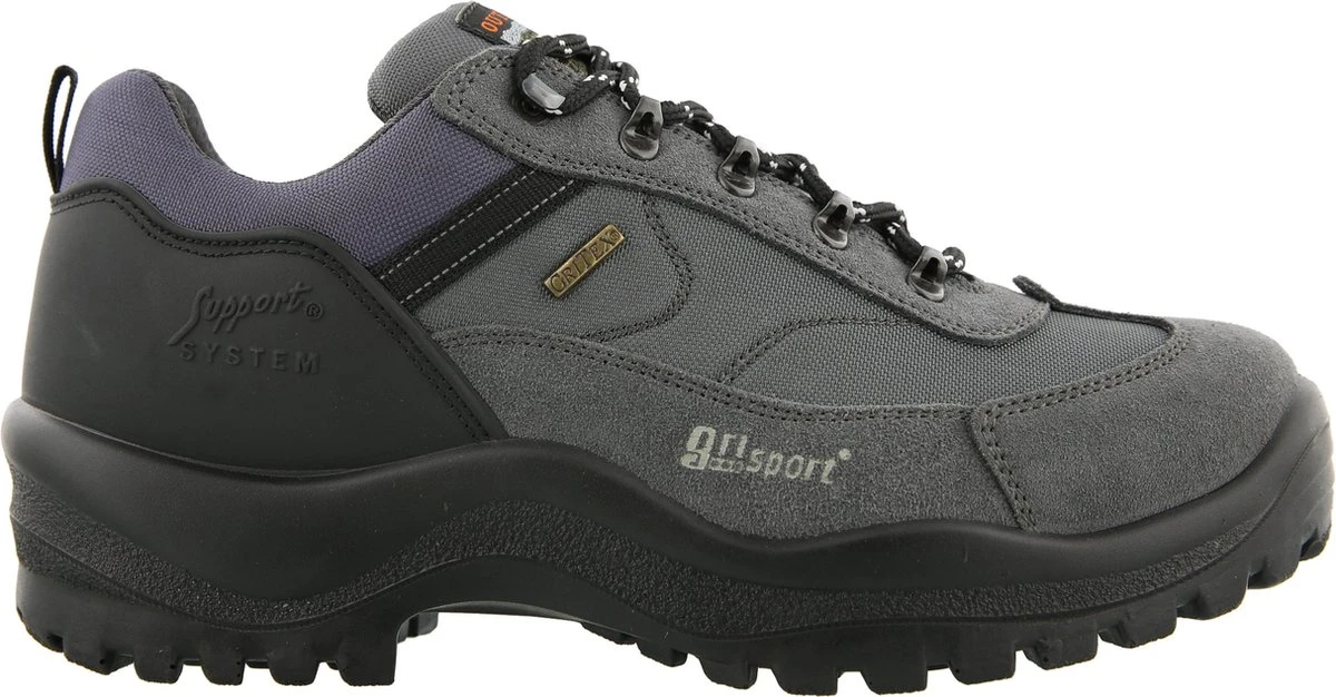 Grisport Torino Low Wandelschoenen Unisex - Grey - Maat 43 1 Grisport Torino Low Wandelschoenen Unisex - Grey - Maat 43